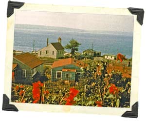 Familiar photo of Africville.